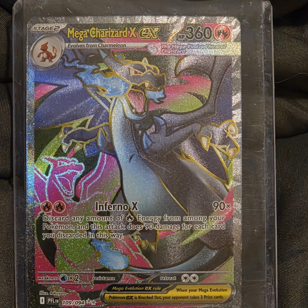 Pokemon Mega Charizard EX Card